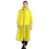 Regencape Damen Herren, Dünn Leicht Wandern Regenponcho Große Größe Camping Wasserdicht Sommer Poncho Regenmantel Atmungsaktiv Fahrrad Outdoor Mit Kapuze Regenschutz Regenjacke