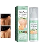 Missdong Rücken Akne Behandlung Kräuterspray, 2023 NewBack Acne Treatment Spray, Back Acne Treatment Spray für Back and Chest