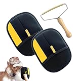 Tierhaarentferner Handschuh, 3 Stück Wiederverwendbare Handschuh Katzenhaare Hair Remover Glove und Fusselentferner Tierhaare, handschuh tierhaarentfernung für Möbel, Kleidung und Sofas