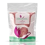 Dermawax 1 kg Pink Wachsperlen Heißwachs Waxing Perlen zur Haarentfernung Anwendung ohne Wachsstreifen Gesicht Augenbrauen Arme Beine Bikini Intim Brazilian Waxing für alle Hauttypen (1 Kilogramm)