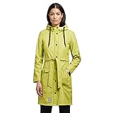 khujo Glenna Damen Jacke Regenjacke Jacke Coat (M, Lemon)