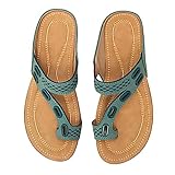 OrthopäDische Zehenstegpantolette Damen Strandsandalen Flip Flops OrthopäDische Sandals Urlaubspantoffeln Fashion Hausschuhe Slip On Badelatschen Super Leicht Und Weich Freizeitschuhe