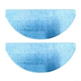 Waschbares Ersatz-Mikrofaser-Wischtuch-Set für ILIFE A30 A30 Pro Roboter-Staubsaugermopp, für regelmäßigen Gebrauch, erhältlich in 2 oder 5 Packungen (2 Stück)