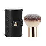 TB TOOLS FOR BEAUTY KASHO018 T4B KASHOKI 200 Kabuki Brush Gesichts Gold Rosa Schminkpinsel für Fondation aus Synthetischen Taklon Fasern mit Schwarzes und Komfortable Pinselhalter