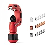 EZARC Rohrschneider 4-32mm, Rohrschneider Edelstahl für Edelstahlrohre für Schneiden von Dünner Edelstahl, Stahl, Kupferrohr, Aluminium