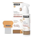 Suavinex, Set Lotion gegen Läuse und Nissen + Lendenwirbelsäule, entfernt 100% Läuse und Nissen, sichere Behandlung, effektiv, keine Haarschäden, keine Reizung, keine Spannung, getestet ab 2 Jahren
