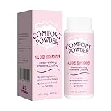 Körperpuder für Frauen, Comfort Powder, Talkumfreier Körperpuder Gegen Nässe und Unangenehme Gerüche Für Frauen Körper, Schweiß Den Ganzen Tag Aufnehmen