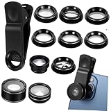 Lurrose 1Satz Teiliges Smartphone Kamera Weitwinkel Makro Fisheye und Mehr Kompatibilität für Smartphones und Mobile Geräte Fotografie