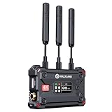 Hollyland Pyro S Video Funkstrecke Wireless SDI HDMI 4K30/1080p60, 400m Reichweite 50ms Latenz, bis zu 4 Empfänger, Auto Dual-Band-Hopping Smart Channel Scan, UVC-Live-Stream APP Überwachbar (1TX)