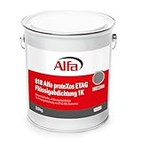 1x 7kg Alfa proteXos ETAG Flüssigabdichtung 1K gebrauchsfertige Abdichtung für Instandsetzungen und Neubauten