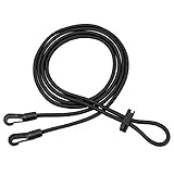 Start Elastische, verstellbare Longierhilfe für Pferde – stabile Kunststoff-Konstruktion, schnelle Befestigung & optimale Hinterhand-Aktivierung (Schwarz)
