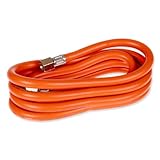 Niederdruckschlauchleitung, Gasschlauch 3 m 1/4' - Flexibler Ersatz- und Verlängerungsschlauch für Propan/Butan, Ideal für Gasgeräte und Campingkocher, Max. Betriebsdruck 10 bar, DVGW zertifiziert