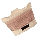 DOITOOL Holzkohlegrill Kleiner Tragbarer Tongrillofen für Outdoor Campingkocher Grillzubehör Vielseitig Einsetzbar und Langlebig