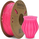 GEEETECH TPU Flexibles Filament 1.75mm,TPU 95A für 3D-Drucker,Maßgenauigkeit +/- 0.03mm,Rolle 500g,Rosa