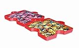 Clementoni Puzzle-Sortierer - 6x stapelbare Sortierhilfe Schalen für Aufbewahrung, Organisation & Transport - Puzzle-Zubehör für Puzzle bis 1000 Teile, 37040