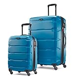 Samsonite Omni Pc Hardside Erweiterbares Gepäck mit Spinnrollen, Adriatic Blue, 2-Piece Set (20/28), Omni Pc Hardside Erweiterbares Gepäck mit Spinnrollen