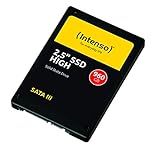 Intenso Interne 2,5'' SSD SATA III High, 960 GB, 520 MB/Sekunden, Schwarz, Festkörper-Laufwerk