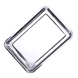 SOLUSTRE Mini-blechpfanne Stahlbackpfannen Kuchenblech Gerichte Mit Dip-Sauce Tabletts Servieren Fettschublade Wasserpfannen Für Chafing Dishes Saucenschüssel Groß Camping Kind Ofen