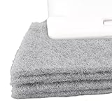 Fensterspurreinigung Pinsel -Set Abnehmbarer Fensternut -Spaltreinigungswerkzeuge mit Schaber für Schiebetüren PP Nylonmaterial 13.5 x 8,5 cm 5pcs