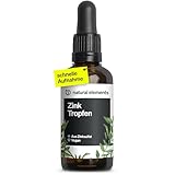 Zink Tropfen - 100ml - 15mg pro Tagesdosis - Premium: Ionisches Zink (Zinksulfat) - Ohne Alkohol, laborgeprüft, 100% vegan & in Deutschland produziert