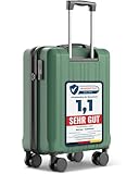 Wertes Cabin Suitcase 55x40x20cm – 36L Hand Luggage Trolley with TSA Lock & Spinner Double Wheels – Lightweight ABS Carry-on – fits Major Airlines – Stylish Hard Shell