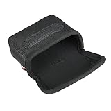 UKCOCO 1stk Audio-Aufbewahrungstasche Reise-lautsprecherkoffer Fall Audio-Tragetasche Reisetasche Tragen Valise De Voyage Zehn Doppelt Lautsprecher-gürteltasche Black Neopren