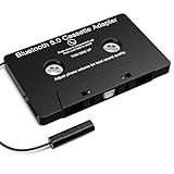 Mersoco Auto-Audio-Bluetooth-Kassette zu AUX-Empfänger, Autoradio-Kassettenadapter, KFZ-Kassettenadapter mit Smartphones, Tablets, MP3-Player