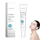 Anti Pickel Creme,Anti Pickel Gel,Körper Akne Creme mit Salicylsäure, Niacinamid,Creme Gegen Pickel für das Gesicht,Sanft Und Nicht Reizend,Reduziert Mitesser Akne, Verfeinert das Hautbild(20g)