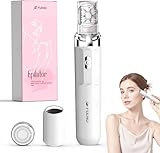 Epilierer für Frauen,2 in 1 Gesichtshaarentferner für Frauen,USB Elektrischer Gesichts Epilierer,mit LED-Licht und 2 Ersatzköpfen,Gerät, schmerzloser Damenrasierer für Körper,Wangen,Kinn,Arme
