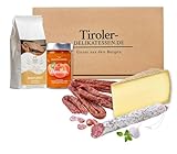 Almgourmet - Geschenkset 'Das Allrounder Paket' - Delikatessen aus Tirol und Südtirol - ansprechend verpackt - Käse, Salami und Mehr