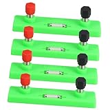 PartyKindom 4 Stück Elektronisches Widerstandsset Teilig für Physik Experiment DIY Elektronik Lernkit mit Federklemmen zur Schaltkreisentwicklung und Widerstandsberechnung