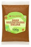 Malinowe GEMAHLENE MUSKATNUSS 100g Muskatnüsse Aromatisch Ausgezeichnet