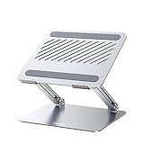 UGREEN Laptop Ständer Höhenverstellbarer Faltbarer Belüfteter Notebook Stand Kompatibel mit Allen Laptops 10-17,3', MacBook, Dell, Lenovo,Alienware (Silber)