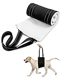 QWORK® Hundegeschirr Einstellbar Hund Tragehilfe Tragegurt Hund Hinten Lift Support Geschirr für Behinderte, Verletzte, Ältere Hunde (L)