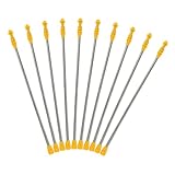 POPETPOP 4 Stück Edelstahl Sprühbalkendüsenteile Sprinkler Gartenarbeit Mit Stange Gartensprüher Sprühgeräte Einstellbare Sprühverlängerungsstange Sprüher Ersatzteil Gelb Pp