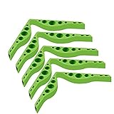 Youning Nebelfreies Zubehör, Verhindern Sie das Beschlagen von Brillen,Nose Bridge-Creative, Anti-Fog-Silikon-Nasenbrücke, Silikon Nasenclipl Nasendraht Basteldraht für Gesicht 5 Stück (J)