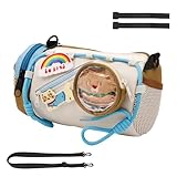 Fahrrad-Lenkertasche – 2 l Fahrrad-Vordertasche | Polyester Fahrrad-Vordertasche | leichte, stabile Fahrradlenker-Köder | Organizer für Radfahren, Aufbewahrung, Tasche für Reisen, Damen, Herren