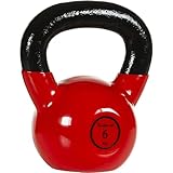 MOVIT Kettlebell PRO, Kugelhantel aus Gusseisen mit Vinylbeschichtung, 12 Varianten: 2 bis 24 kg, schadstoffgeprüft, Schwunghantel Kugelgewicht