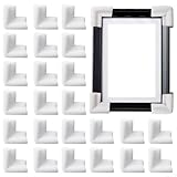 Schaumstoff-Eckenschutzhüllen, Verpackungsmaterial, Kissenschutz, sichere Handhabung, Transport, stoßdämpfende Hülsen, für TV-Spiegel, Bilderrahmen, Schutz (24 Stück)