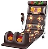 MOCHO® Massagematte mit Wärmefunktion Massageliege Ganzkörpermassage Massagegerät