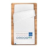 Böhmerwald Nature Bettdecke, 100% Wildseide, Weiß, 200 x 200 cm