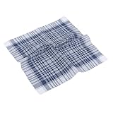Duyeuau Taschentücher, traditionelles Design, Handtuch mit feinen Nähten, zum Verschenken, Waschlappen für Damen und Herren, Polyester-Taschentücher