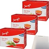 usy Bundle für Jeden Tag Schwarztee Earl Grey UTZ 3er Pack (3x40x1,75g Beutel) + usy Block