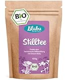 Lilabu Stilltee Bio 100g - 100% Bio Zutaten ohne Zusätze - reines Naturprodukt nach altem Hebammenrezept - abgefüllt und kontrolliert in Deutschland - Biotiva