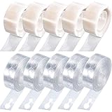 Ballon Girlande Streifen und Luftballon Kleber Punkt Aufkleber. 5 Rollen mit Kleber und 5 mit Löchern, Ballon Bogen Kit fur Geburtstag Deko, Hochzeit Taufe Graduierung, Party Dekoration