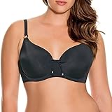 DORINA Damen Bügel Bikinioberteil, Fiji Curves Bikini Top , Gr. 85E (Herstellergröße: 38DD), schwarz