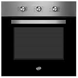 Daya DMFI-4GT70A Elektro-Einbauherd, 70 Liter, Klasse A, 4 Funktionen, Kühlgebläse, Timer 120 Minuten