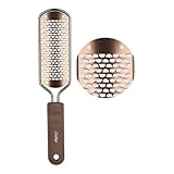 Easkep Hornhautentferner Hornhauthobel Hornhautraspel Fuß – HornhautfeileHornhaut Entfernung – Edelstahl Hornhautfeile für Hornhautentferner Starke Hornhaut Tote Haut Fuß Schaber (Roségold)