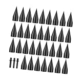 Toyvian 1Satz Brennholzsplitterbohrer Hochgeschwindigkeitsstahl Holzspaltkegel Mit Griffen Sechskantig Für Effizientes Spalten Von Feuerholz Verschiedenen