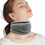 CFYYFC Neck Support Vitavix Schnarchen, Nackenstütze für Nackenschmerzen und Unterstützung, Nackenstütze,Nackenstrecker für den Schlaf Schmerzen und Druck für Frauen Männer (Grau)